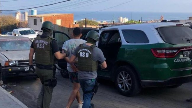 Antofagasta: Presunto involucrado en secuestro y robo con violencia fue detenido