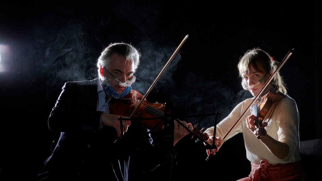 Filarmónica de Viena hizo experimento para determinar el peligro de contagio