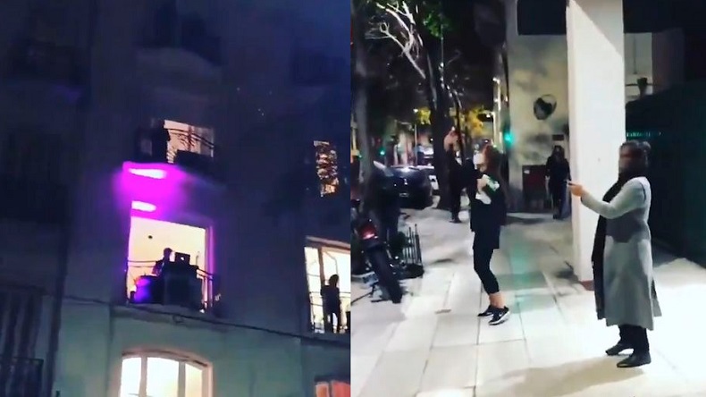 DJ fue denunciado por poner música en el barrio y vecinos lo defendieron con cacerolazo