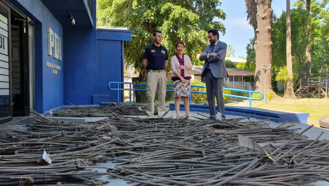 Banda especializada en robo de cables en líneas férreas fue condenada a cinco años de cárcel