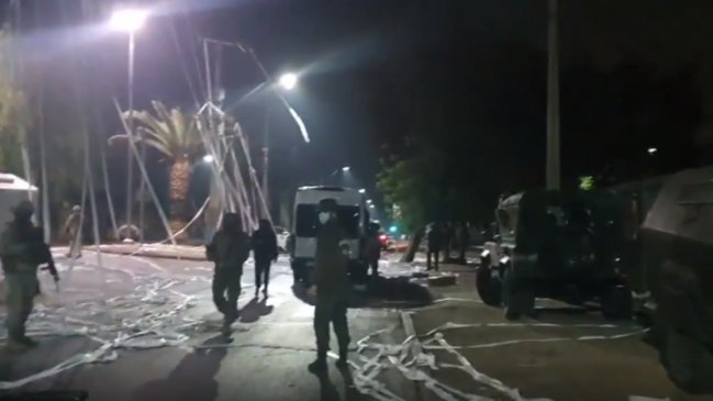 Cuatro detenidos por saqueo nocturno en carnicería de Quilicura