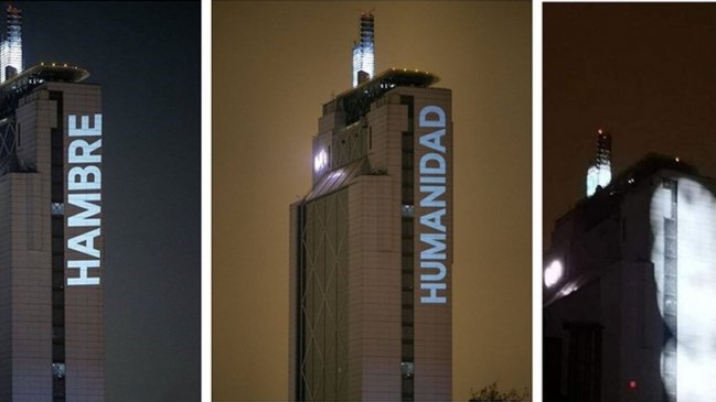 Artistas que intervienen con luz la Torre Telefónica denunciaron amenazas y hackeo