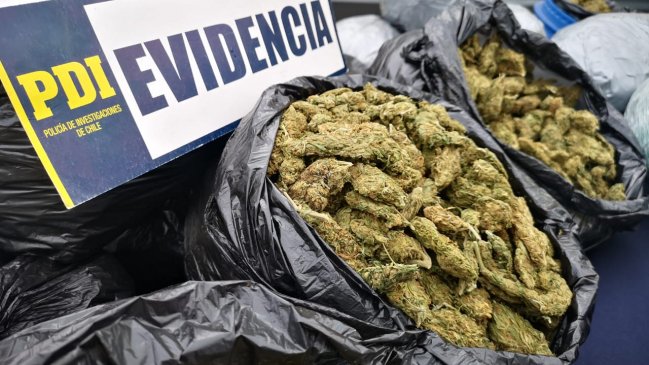 Detiene a banda acusada de traficar droga en las regiones de Coquimbo y Valparaíso