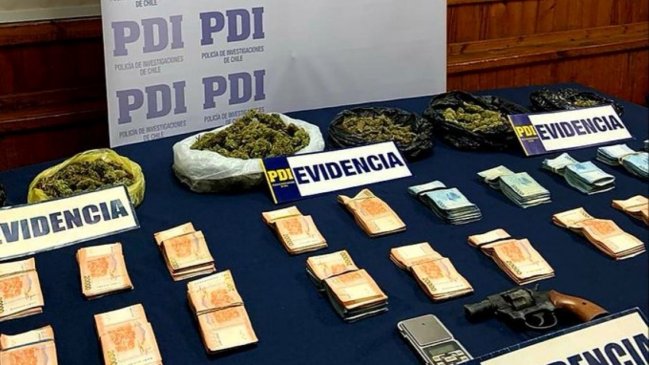 Ñuble: Prisión preventiva para sujeto que tenía drogas y 20 millones de pesos en una parcela