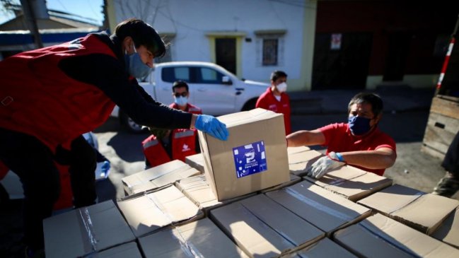 Alcaldes ponen reparos por la entrega de cajas de alimentos