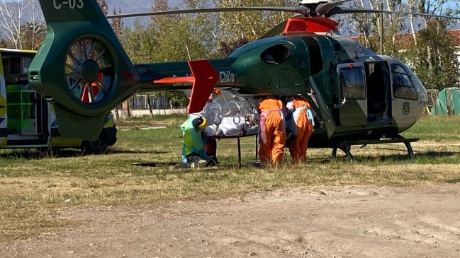 Hospital Regional de Talca sólo dispone una cama con ventilador mecánico