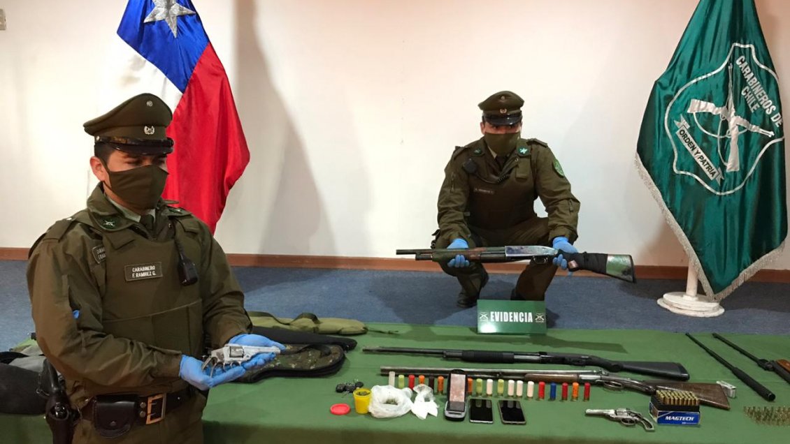 Detienen a falsos detectives tras violento robo en Nancagua