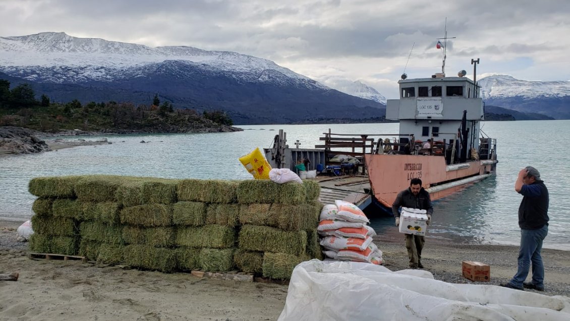 Entregan ayuda a habitantes de sectores aislados de la Región de Aysén