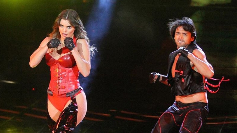 La sensual y aplaudida presentación de Faloon Larraguibel en 