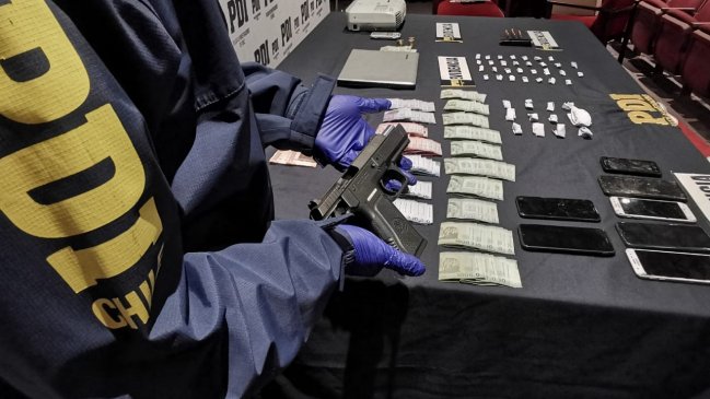 Detienen a banda acusada de violentos robos con arma de fuego en Alto Hospicio