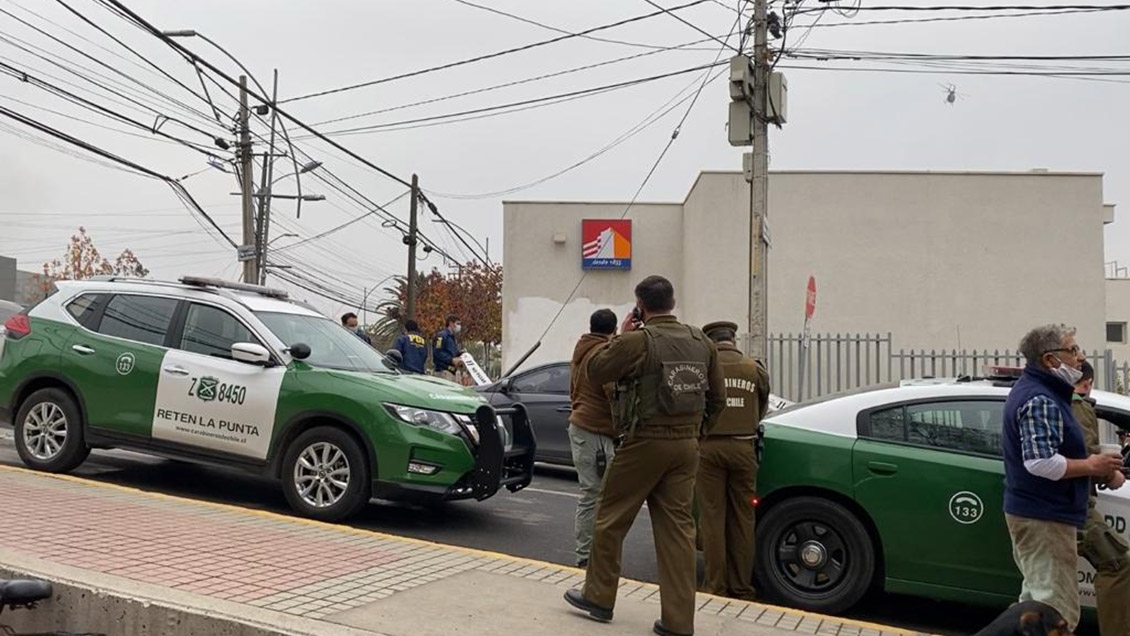 Delincuentes asaltaron un banco en Mostazal: Huyeron con millonario botín