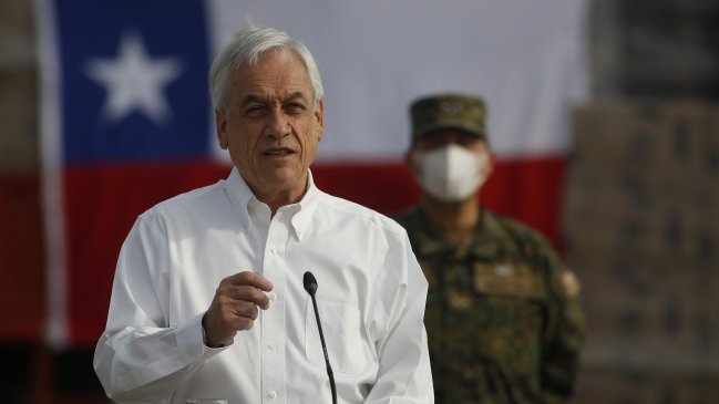 Piñera agradeció a los partidos: 