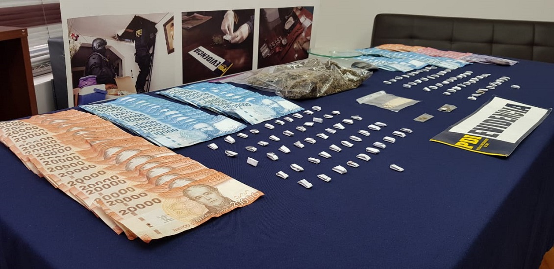 Madre, hijo y nieta fueron detenidos por vender droga en San Pedro de la Paz