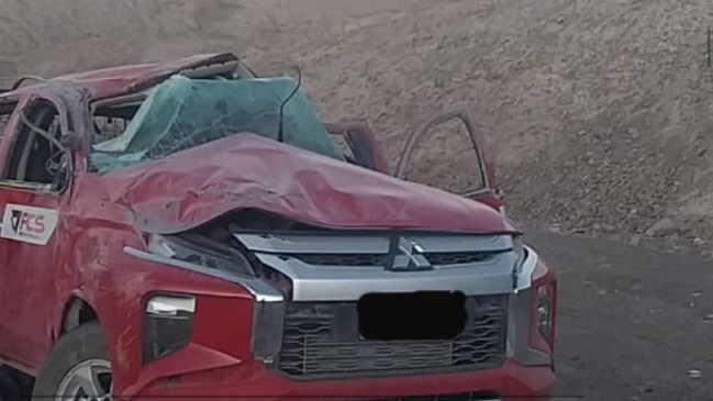 Volcamiento dejó una mujer fallecida en sector Montecristo