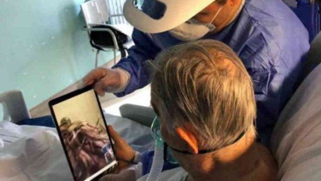 Donan tablets al Hospital de Iquique para conectar a pacientes Covid con sus familias
