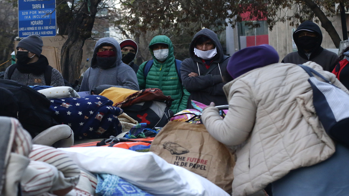 Cerca de 200 ciudadanos peruanos fueron llevados a un albergue