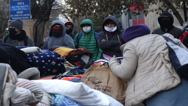Cerca de 200 ciudadanos peruanos fueron llevados a un albergue