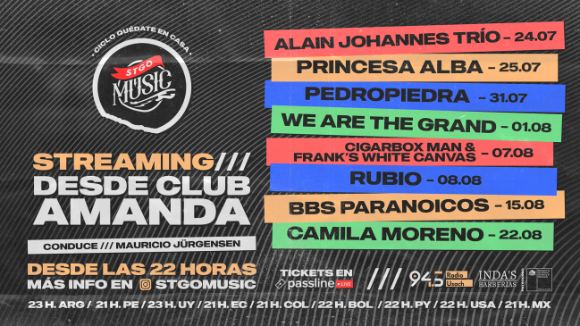 Festival Stgo Music aplaza su realización debido al coronavirus