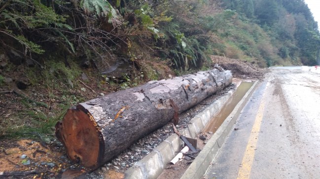 Advierten de posibles salidas de ríos y aluviones por nuevo sistema frontal en Los Lagos