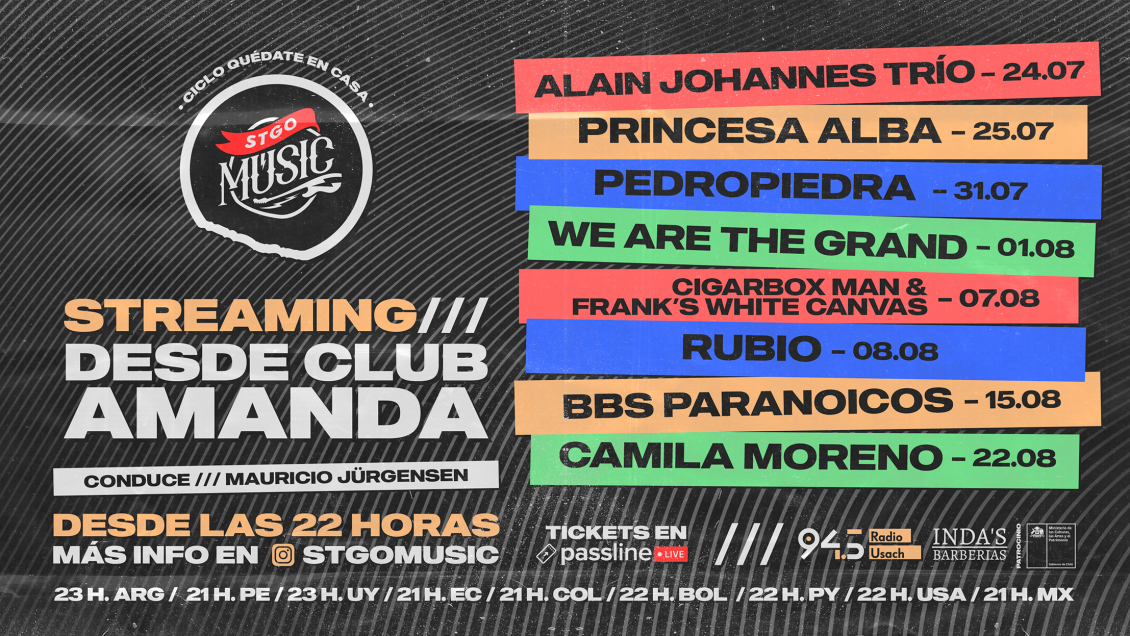 Festival Stgo Music aplaza su realización debido al coronavirus