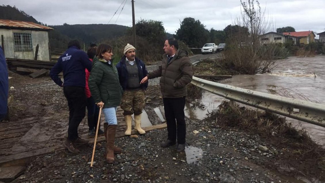 Identifican 23 zonas de alto riesgo de inundaciones en la provincia de Itata