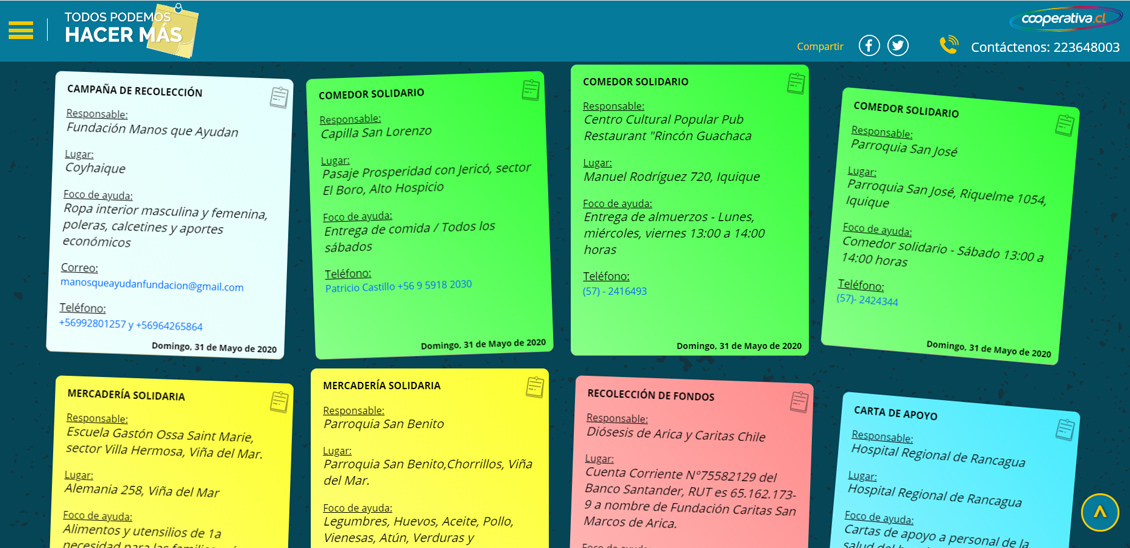#TodosPodemosHacerMás: Graneros, Providencia, La Serena, Coyhaique, Alto Hospicio