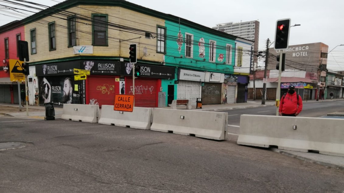 Ya rige el cierre del centro de Iquique y Alto Hospicio