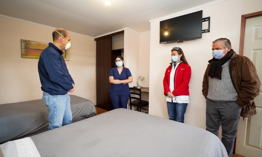Ñuble sumó tercera residencia sanitaria y mantiene 106 personas confinadas