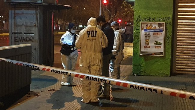 Hombre murió apuñalado en plena Alameda