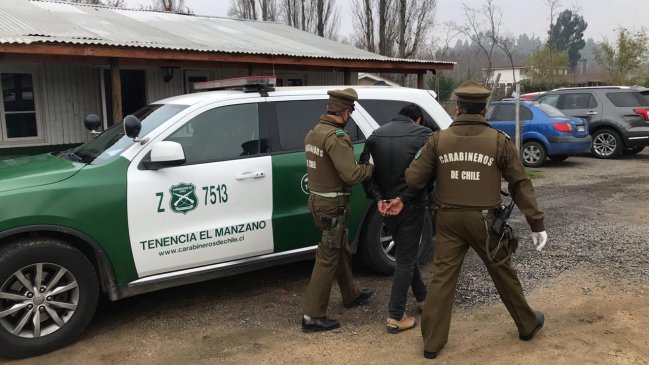 PDI indaga homicidio en Las Cabras: Un sujeto detenido