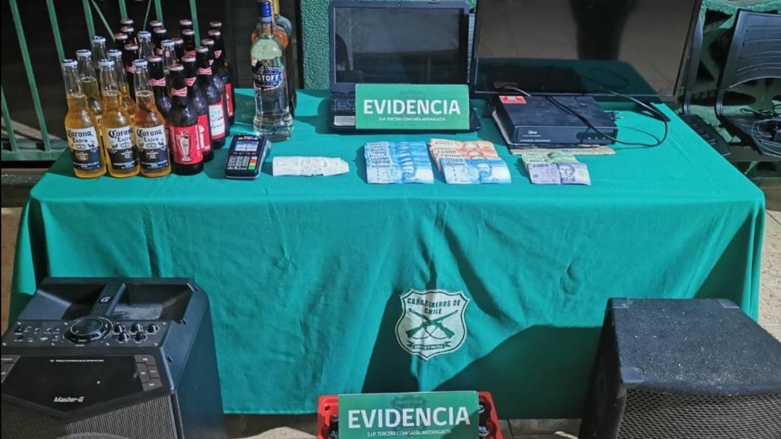 Encontraron local nocturno clandestino en Antofagasta