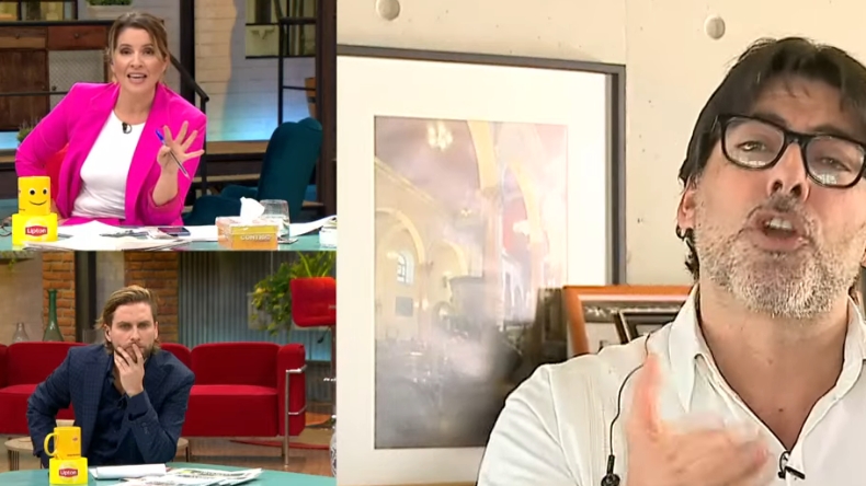 El tenso momento entre Monserrat Álvarez y Daniel Jadue: 