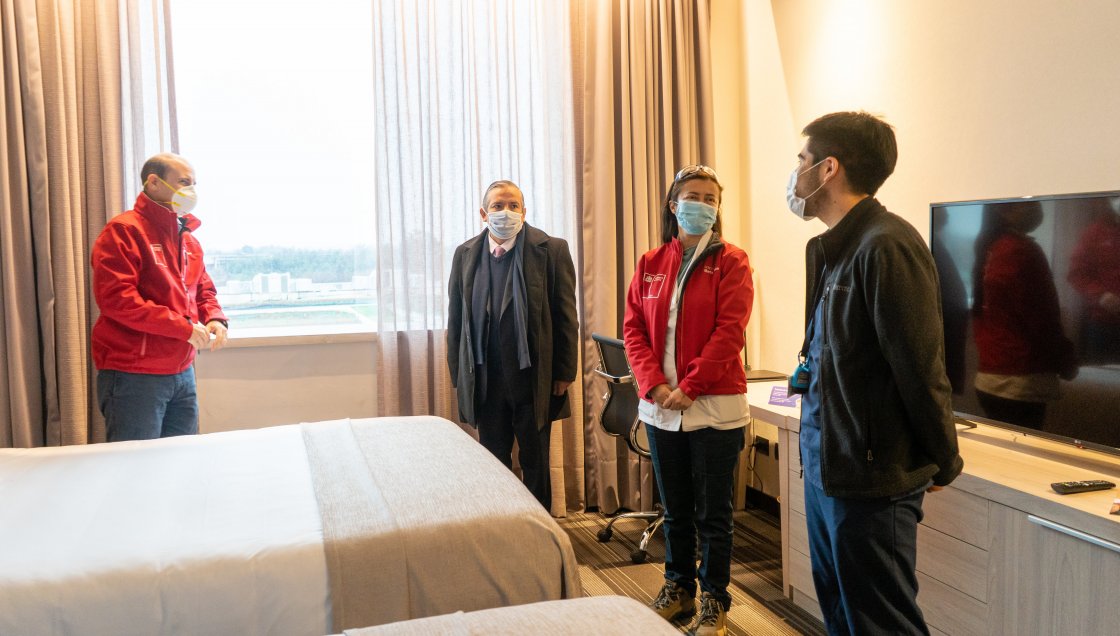 Ñuble suma una quinta residencia sanitaria y duplica cupos de camas disponibles