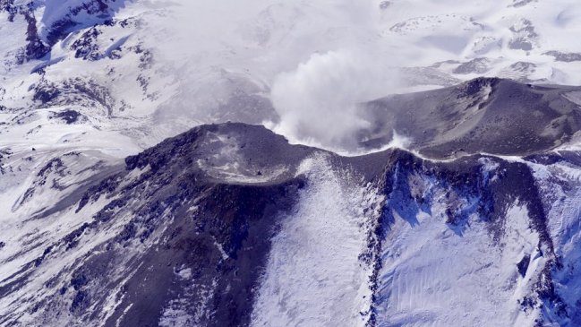 Sernageomin detectó nuevo cráter en el Complejo Volcánico Nevados de Chillán