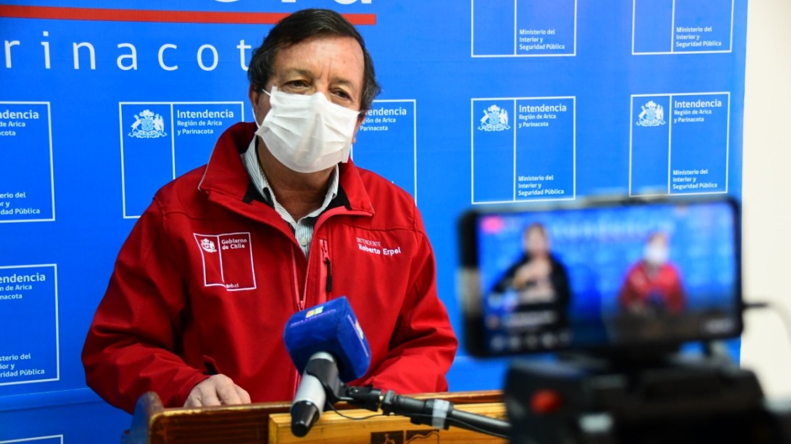 Intendente de Arica por caso 