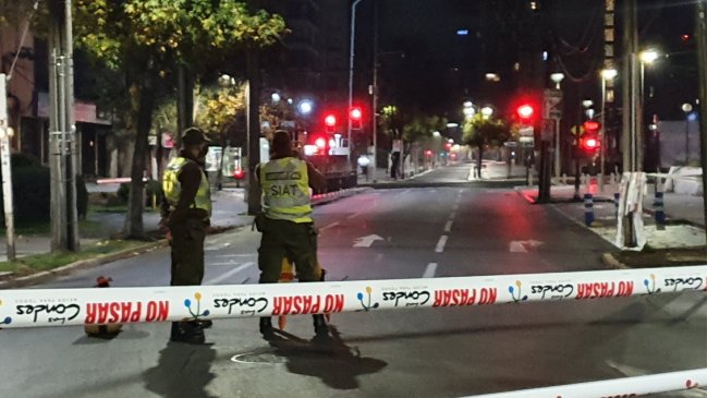 Carabinero fue atropellado por conductor que evadió control policial en Las Condes