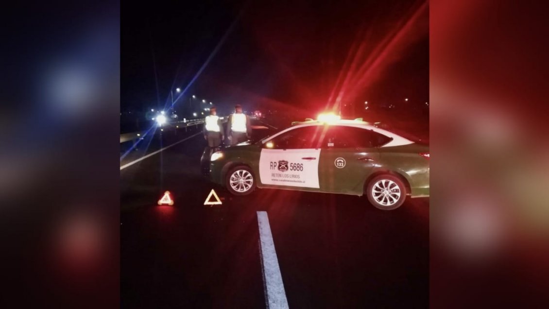 O'Higgins: Hombre es encontrado sin vida a un costado de Ruta 5 Sur