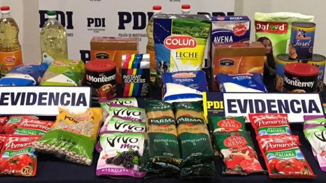 Funcionario fue detenido por hurto de cajas de alimentos en Magallanes