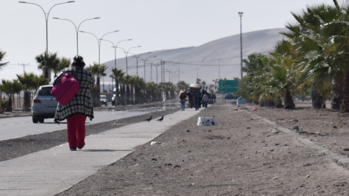 Más de 200 ciudadanos peruanos varados en Arica regresarán mañana a su país