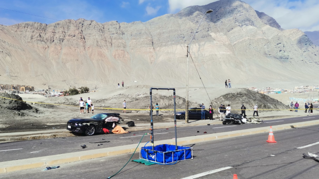 Violenta colisión dejó un fallecido en Tocopilla