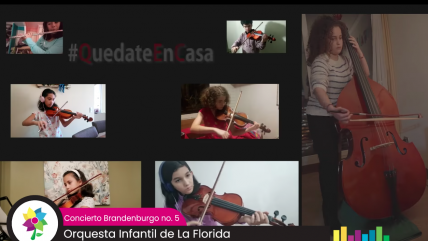   La Orquesta Juvenil de La Florida interpreta a J. S. Bach 