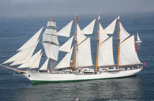 Salud confirmó caso positivo de Covid-19 en el buque escuela Esmeralda