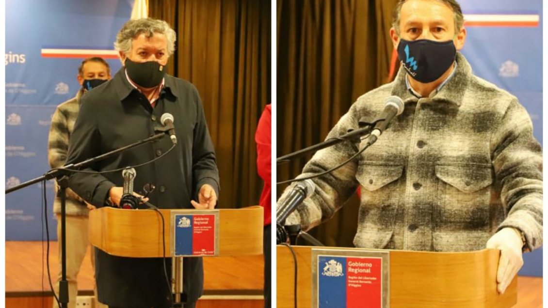 Alcaldes de Rancagua y Machalí conformes tras anuncio de cuarentena
