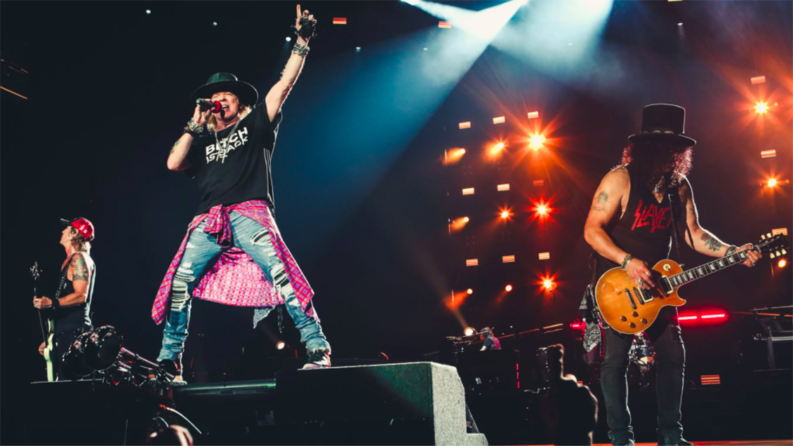 Guns N' Roses comparte show de su paso por el festival Download 2018