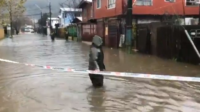 Lluvias e inundaciones dejan daños en más de 300 viviendas en el Biobío