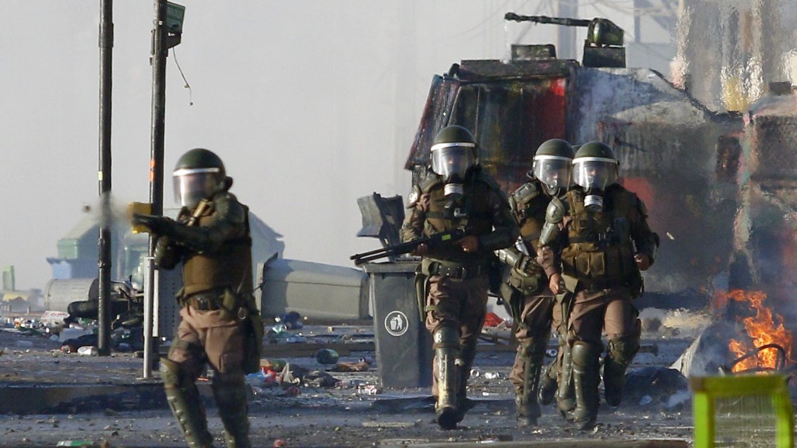 Corte de Valparaíso ordenó a Carabineros dejar de usar escopetas antimotines