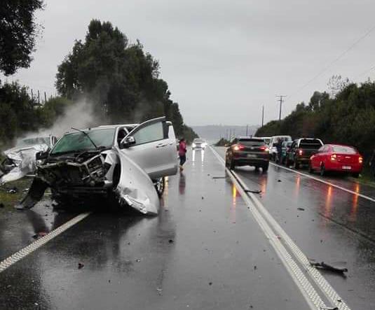 Una víctima fatal dejó accidente de tránsito en Isla de Chiloé