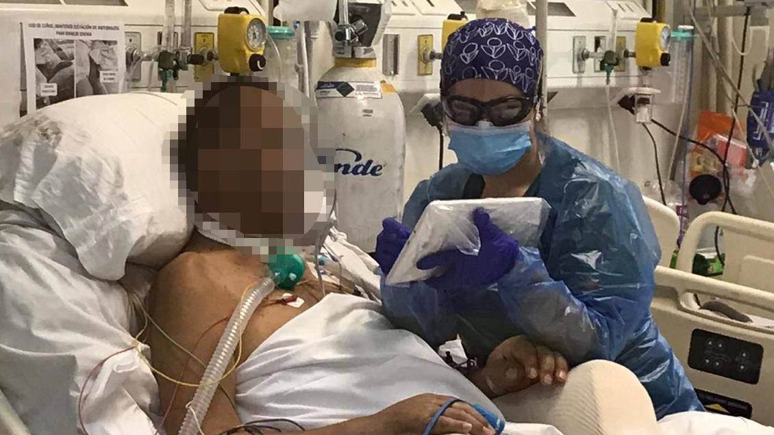 Campaña dispone tablets para que hospitalizados sean saludados por el Día del Padre