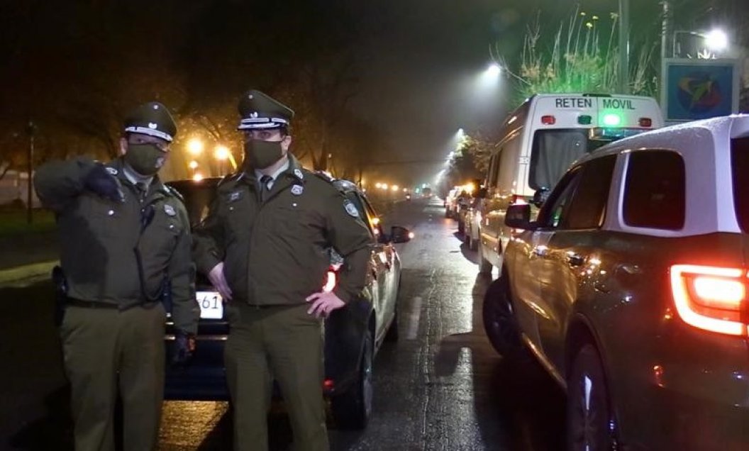 Estrictas fiscalizaciones en Rancagua y Machalí tras inicio de la cuarentena territorial