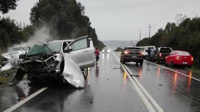 Una víctima fatal dejó accidente de tránsito en Isla de Chiloé